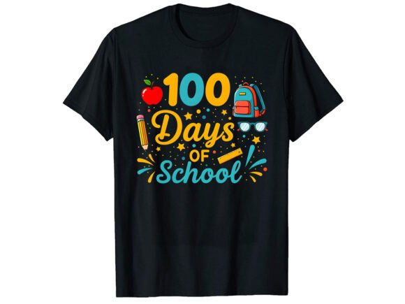 Days of School T-Shirt Design Graphics Review