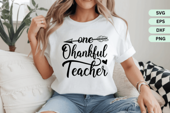 One Thankful Teacher SVG: Crafts & Graphics Review