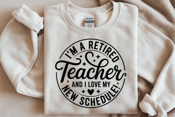 Retired Teacher SVG: Crafts & Graphics for Branding