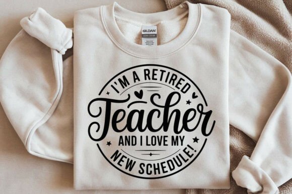 Retired Teacher SVG: Graphics for Crafts