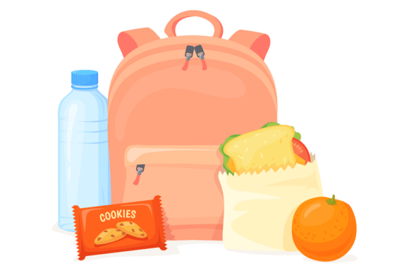 School Backpack & Lunch Bag Graphics Review