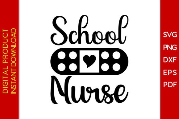 School Nurse Graphics for T-Shirt Designs