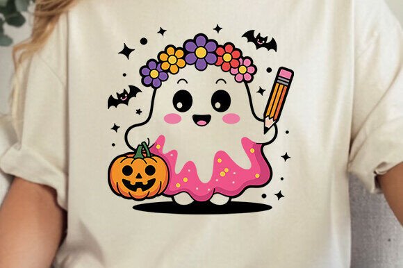 Spooky Teacher SVG: Halloween Graphics for Crafts