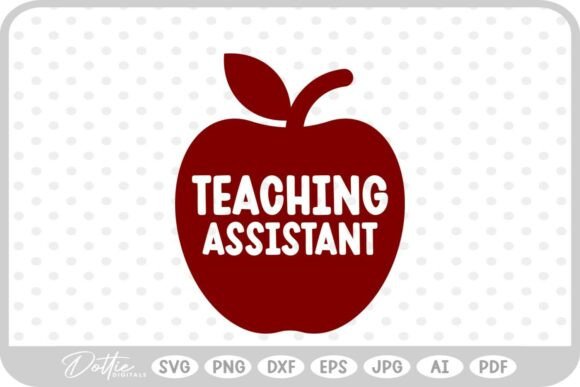 Teaching Assistant School Graphics for Crafts
